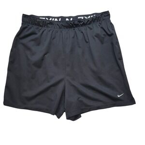 Nike Dri-FIT Men's Athletic Shorts Black Size 1X Workout Training Gym‎